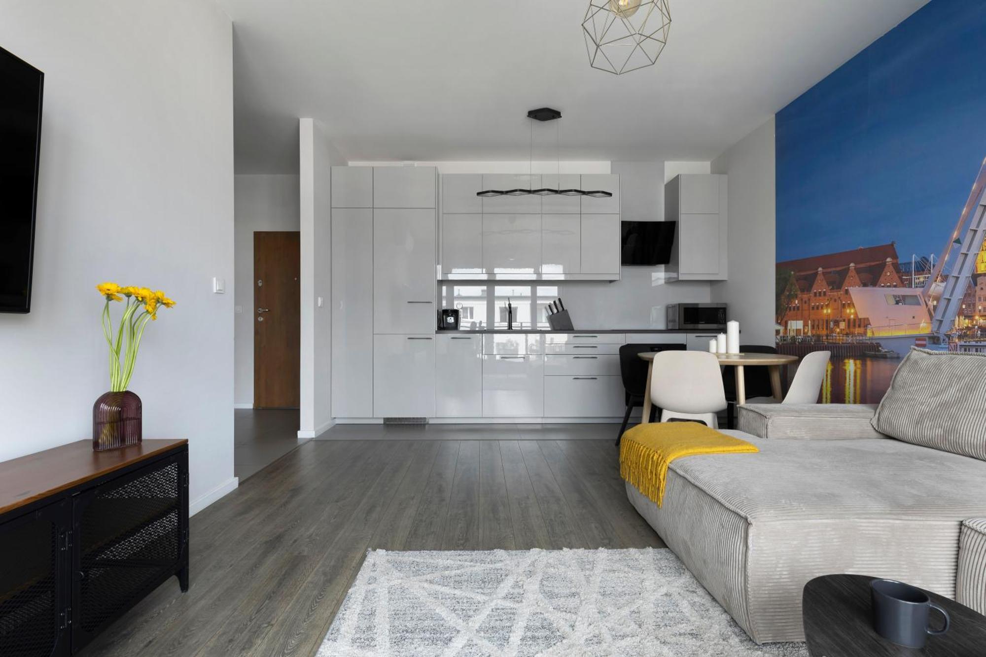 Blue Raven Downtown Apartments غدانسك المظهر الخارجي الصورة