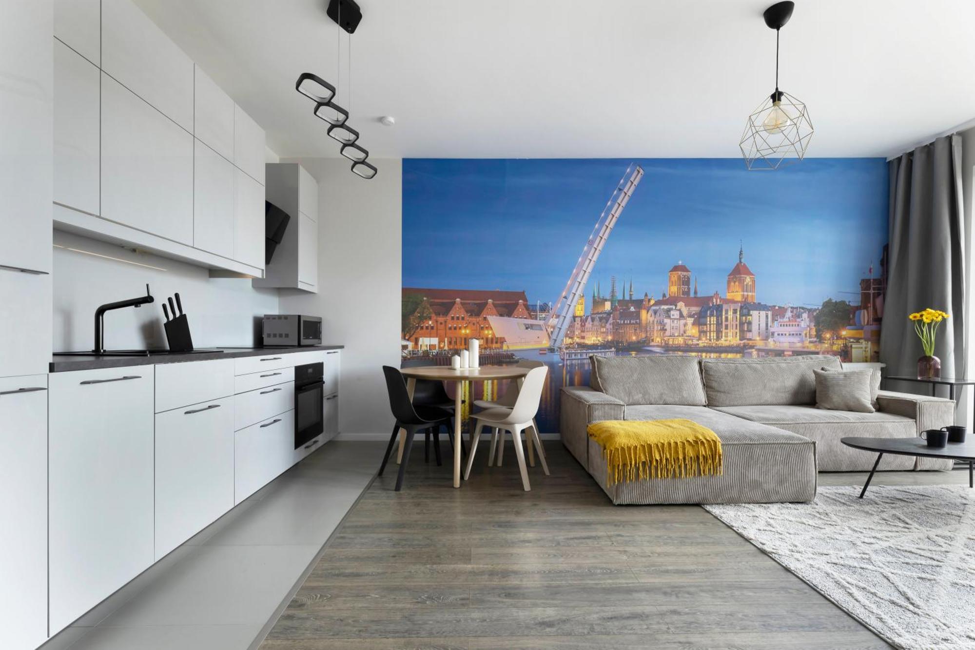 Blue Raven Downtown Apartments غدانسك المظهر الخارجي الصورة